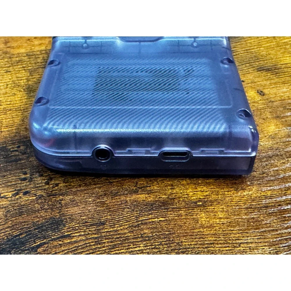 Anbernic RG35XX Transparent Purple Handheld Console Parts Repair Only